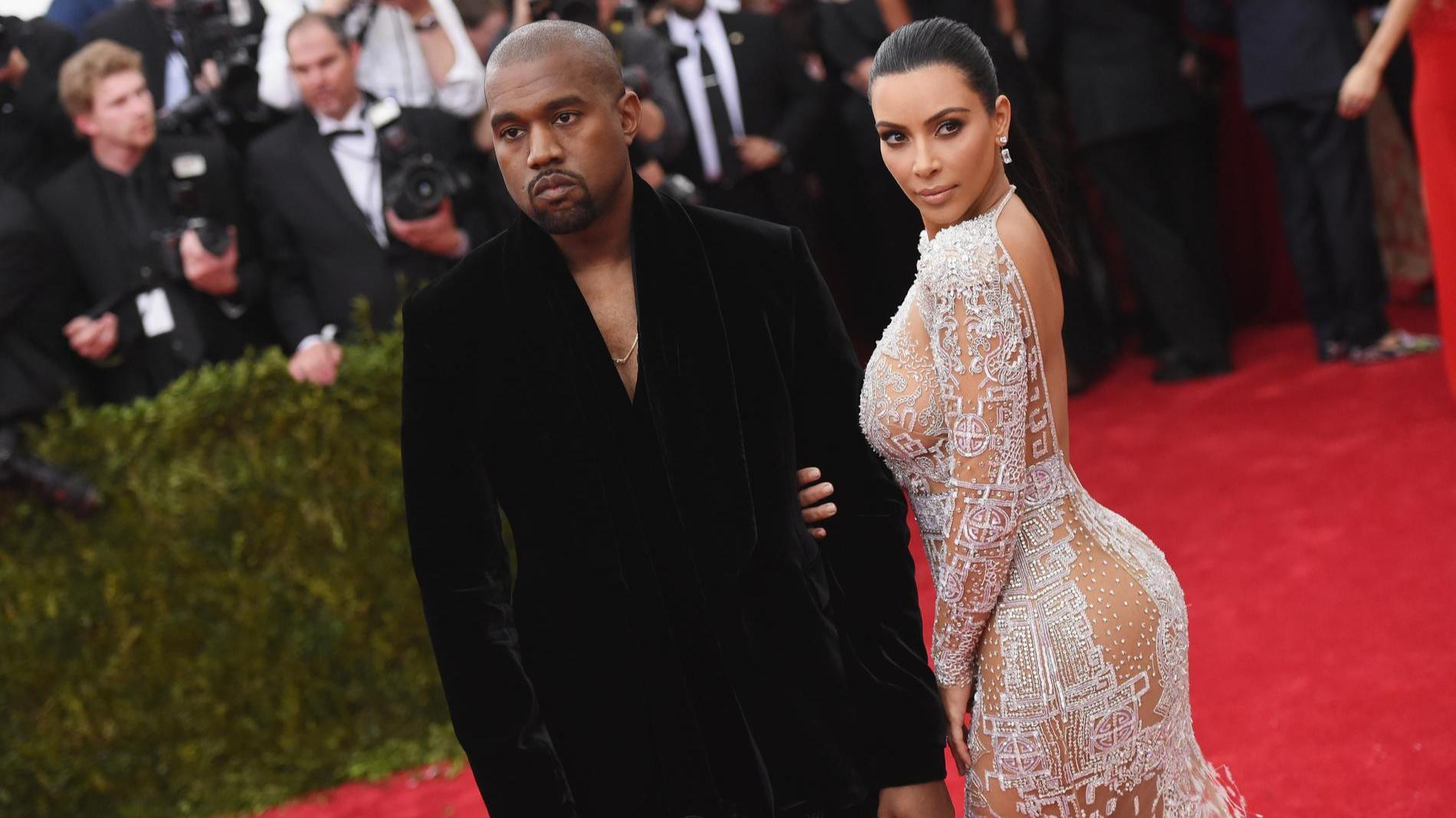Канье Уэст и Ким Кардашьян. Фото: Getty Images