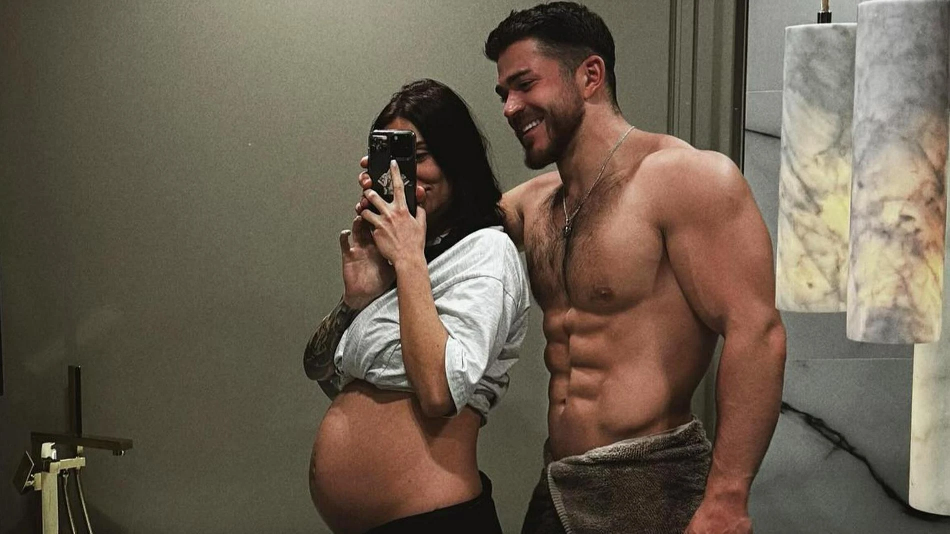 Татьяна Мусульбес и Роман Капалы. Фото: Инстаграм* @roman.kapa