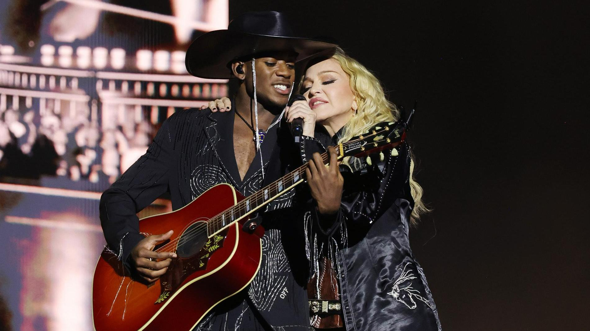 Мадонна и ее сын Дэвид Банда. Фото: Getty Images