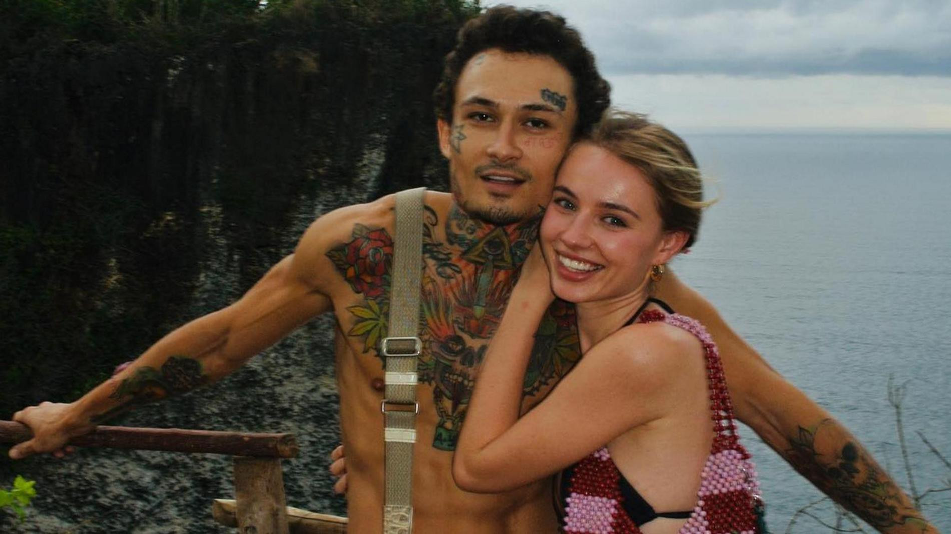 Моргенштерн* и Лиза Василенко. Фото: Инстаграм** @morgen_shtern