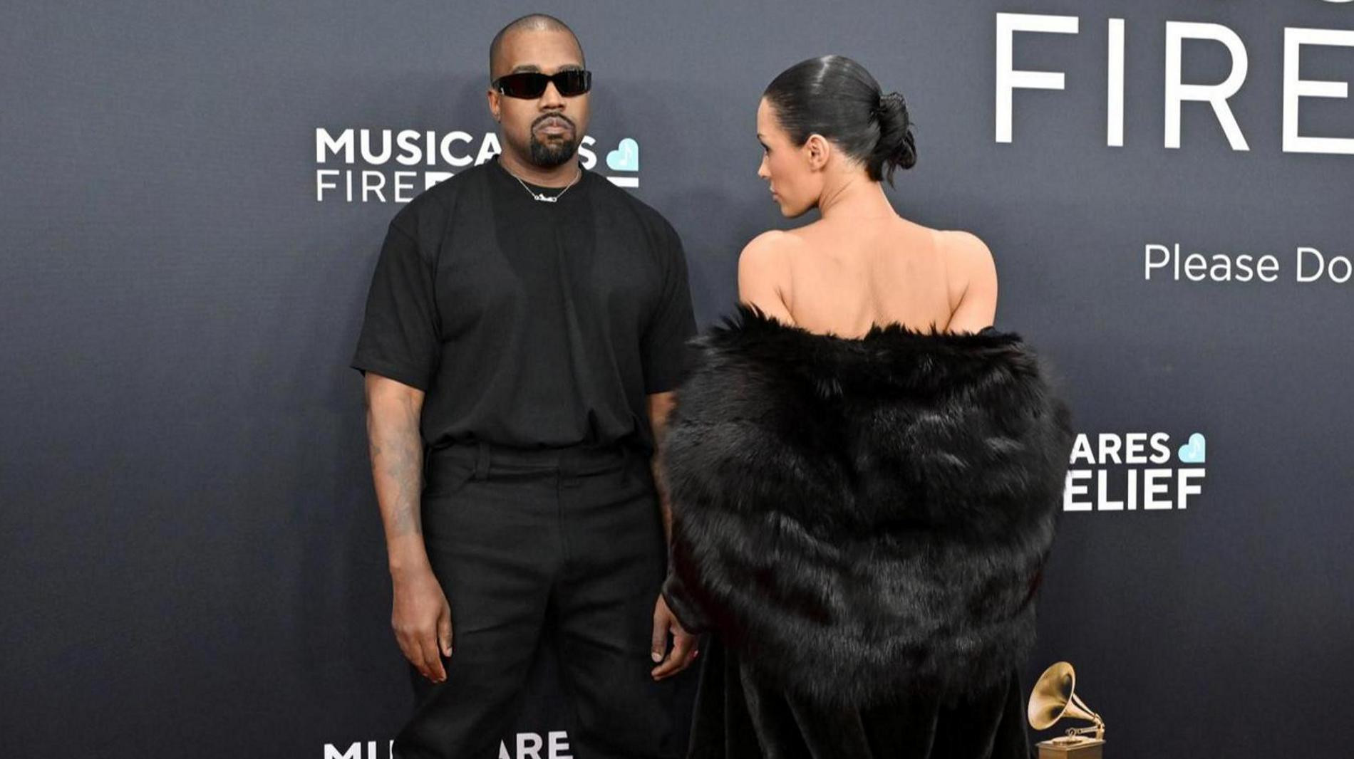 Канье Уэст и Бьянка Ценсори. Фото: Getty Images