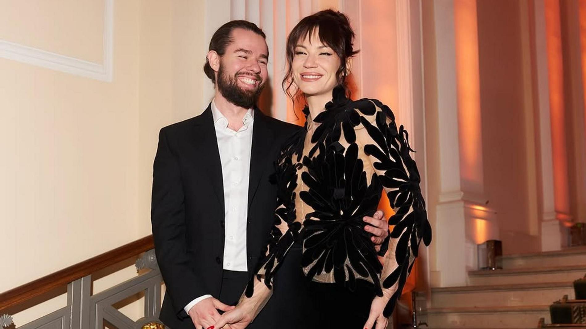 Ида Галич и Олег Ледвич. Фото: Инстаграм (запрещен в РФ) @galichida