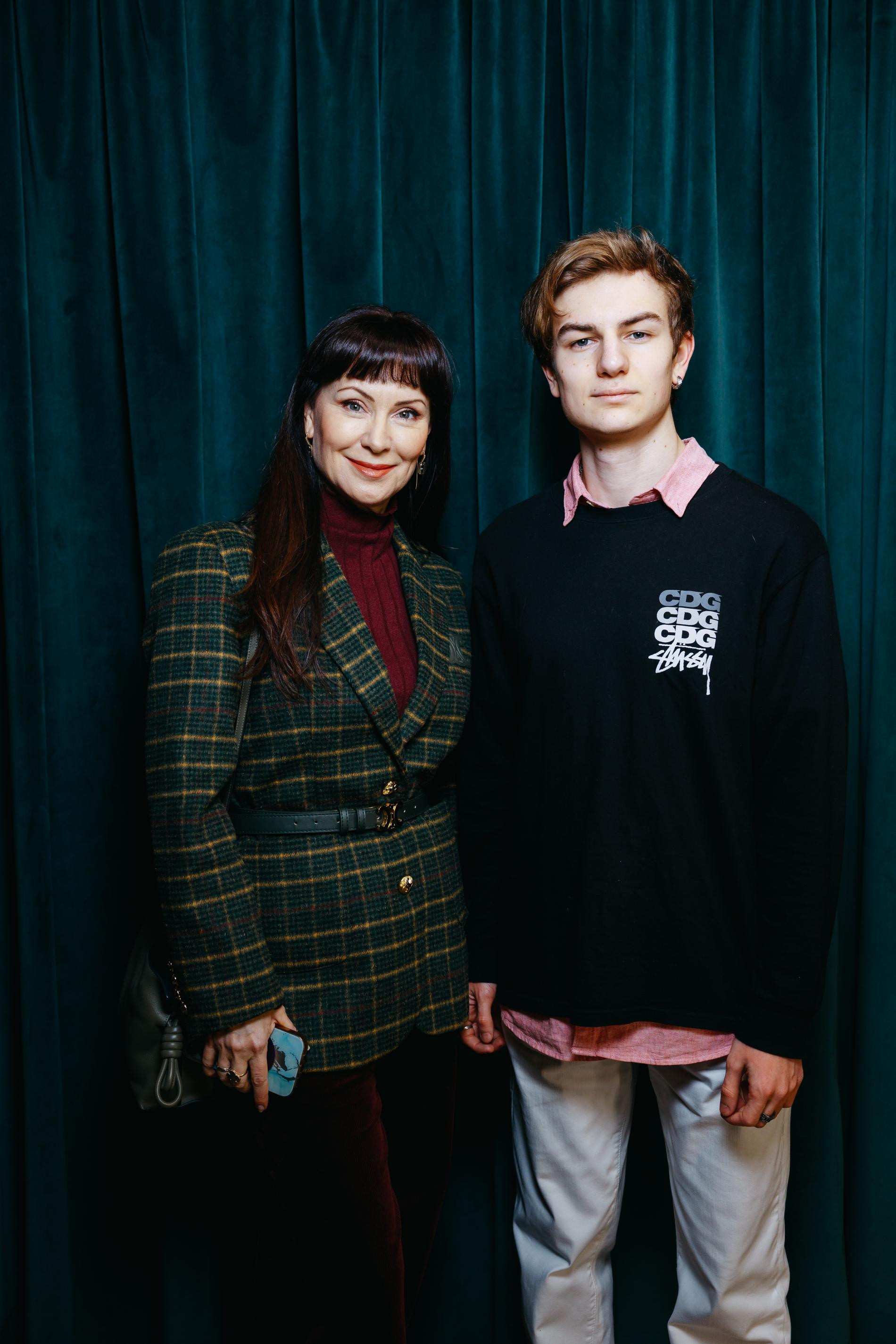 Нонна Гришаева с сыном. Фото: пресс-служба KION