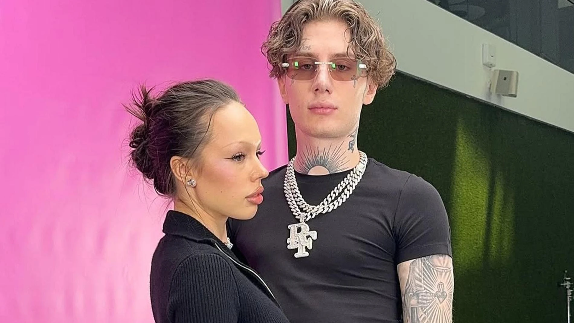 Инстасамка и Moneyken. Фото: Инстаграм (запрещен в РФ) @instasamka