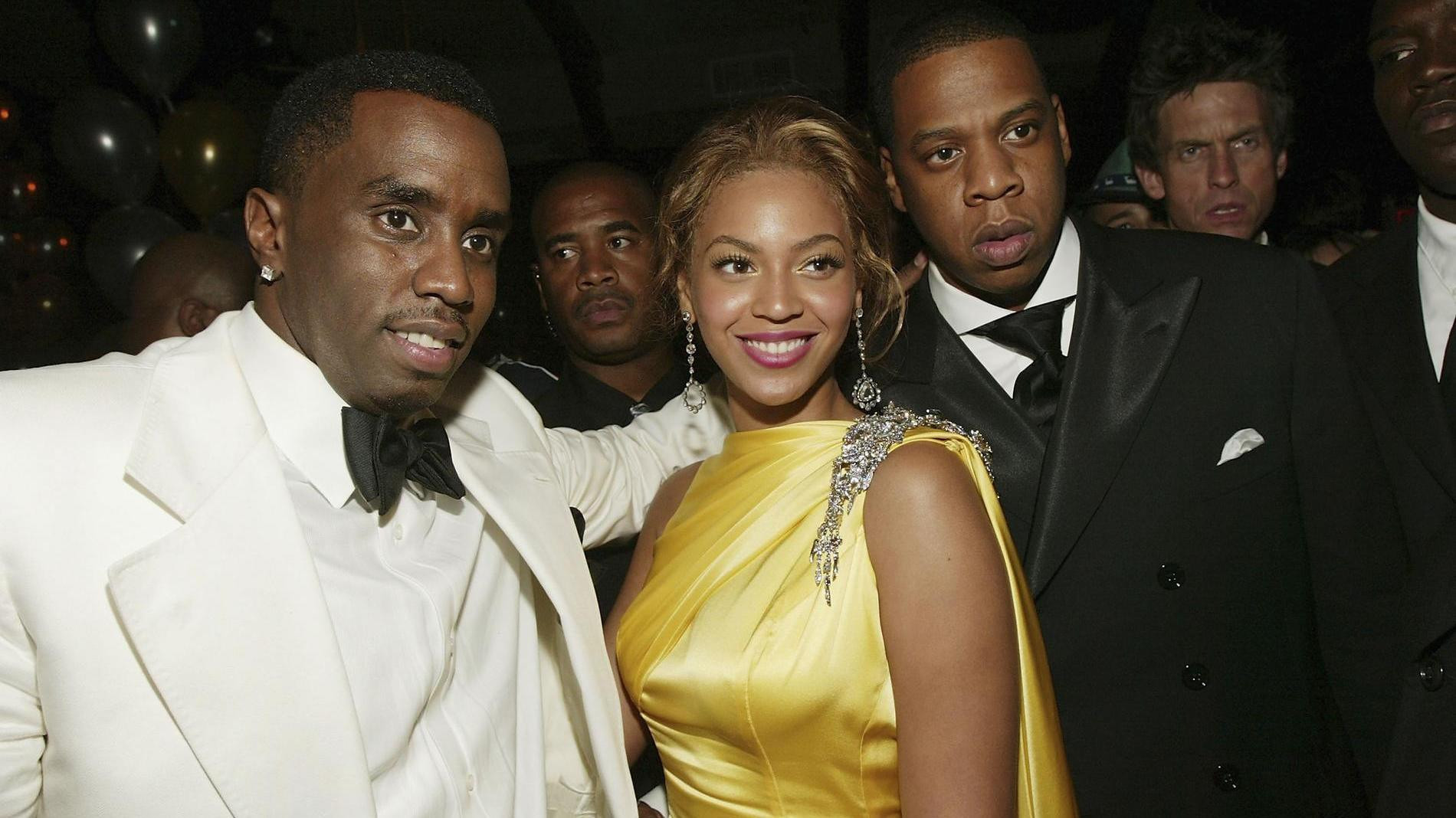 P. Diddy, Бейонсе и Jay-Z. Фото: Getty Images