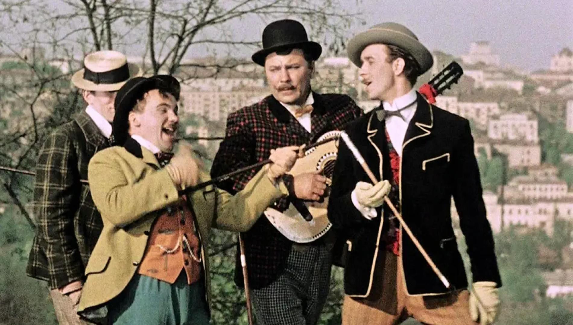 Кадр из фильма «За двумя зайцами»