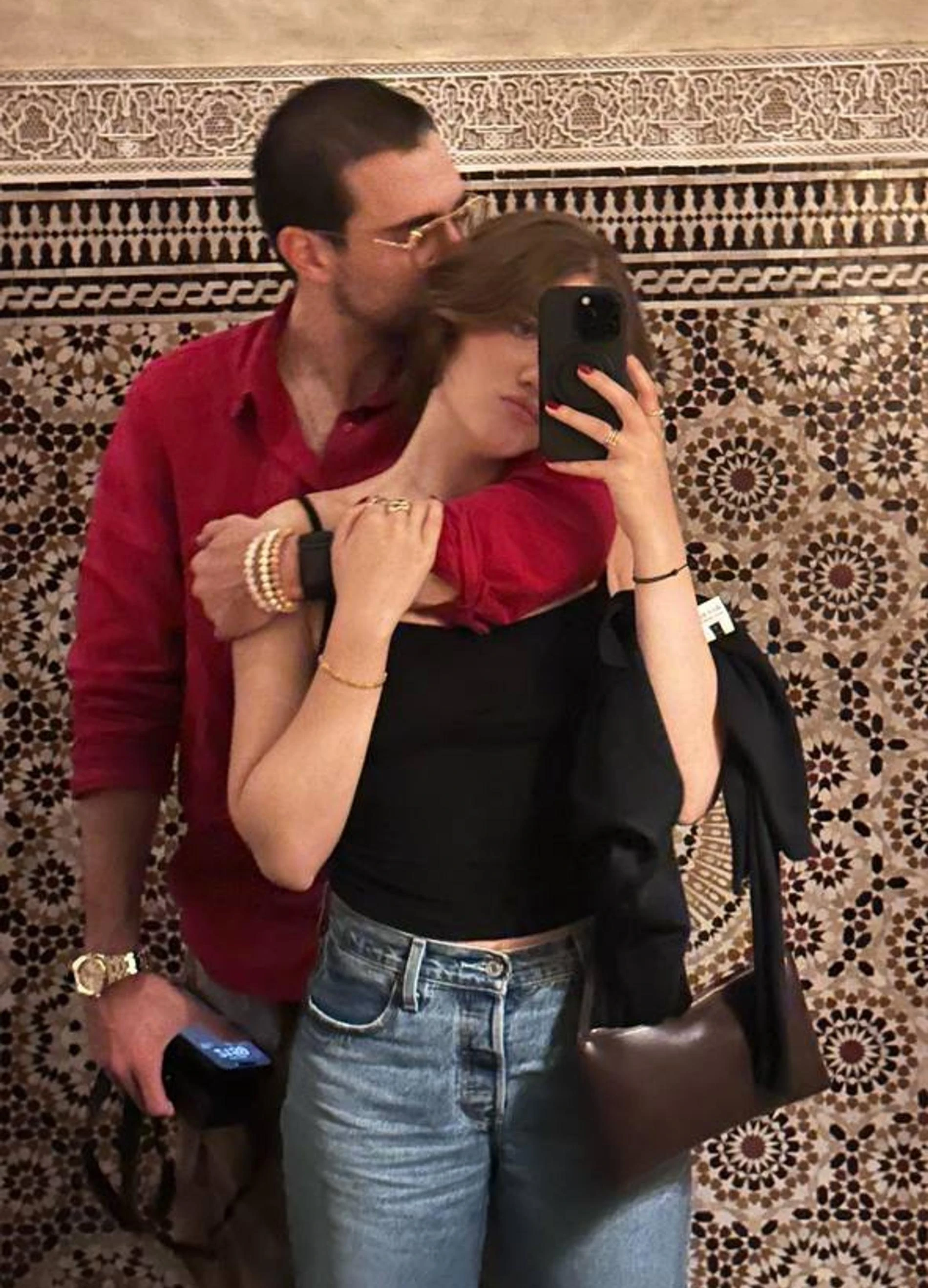 Мария Юмашева и Глеб Березовский. Фото: Инстаграм (запрещён в РФ) @yumashkaa