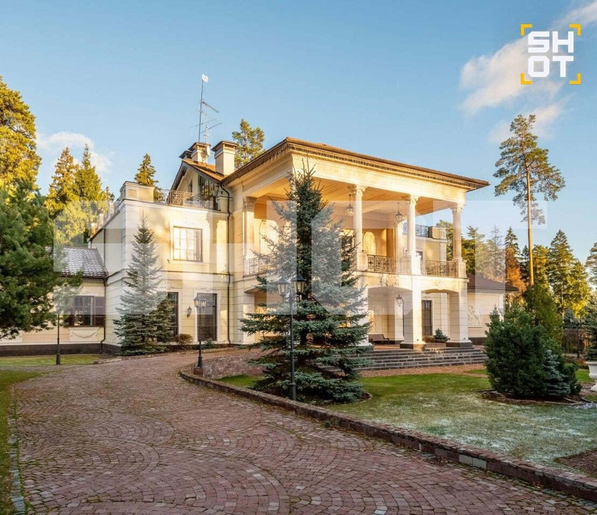 Дом Инны Тлиашиновой в Подмосковье. Фото: Telegram @shot_shot