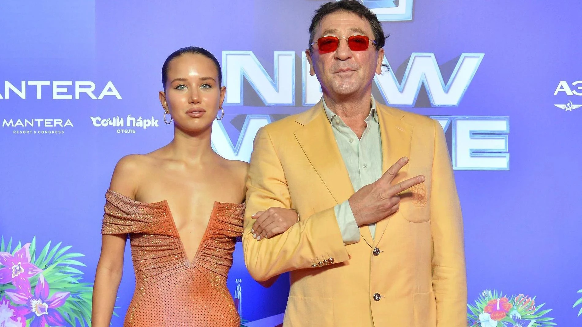 Аврора Киба и Григорий Лепс. Фото: пресс-служба «Новой волны»