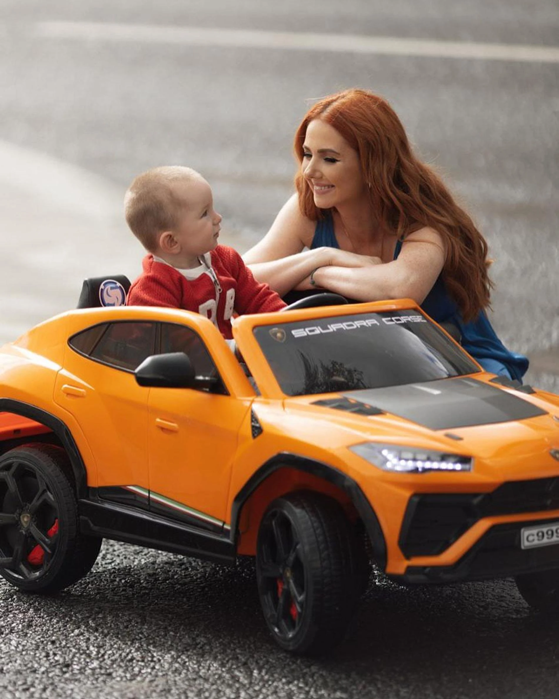 Лена Катина с сыном. Фото: Инстаграм (запрещён в РФ)