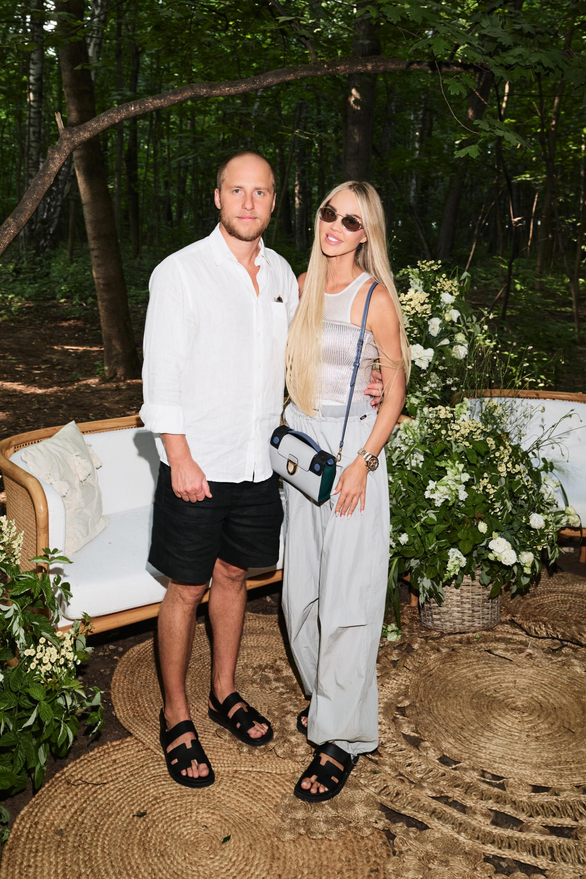 Мария Погребняк с мужем. Фото: архив пресс-службы