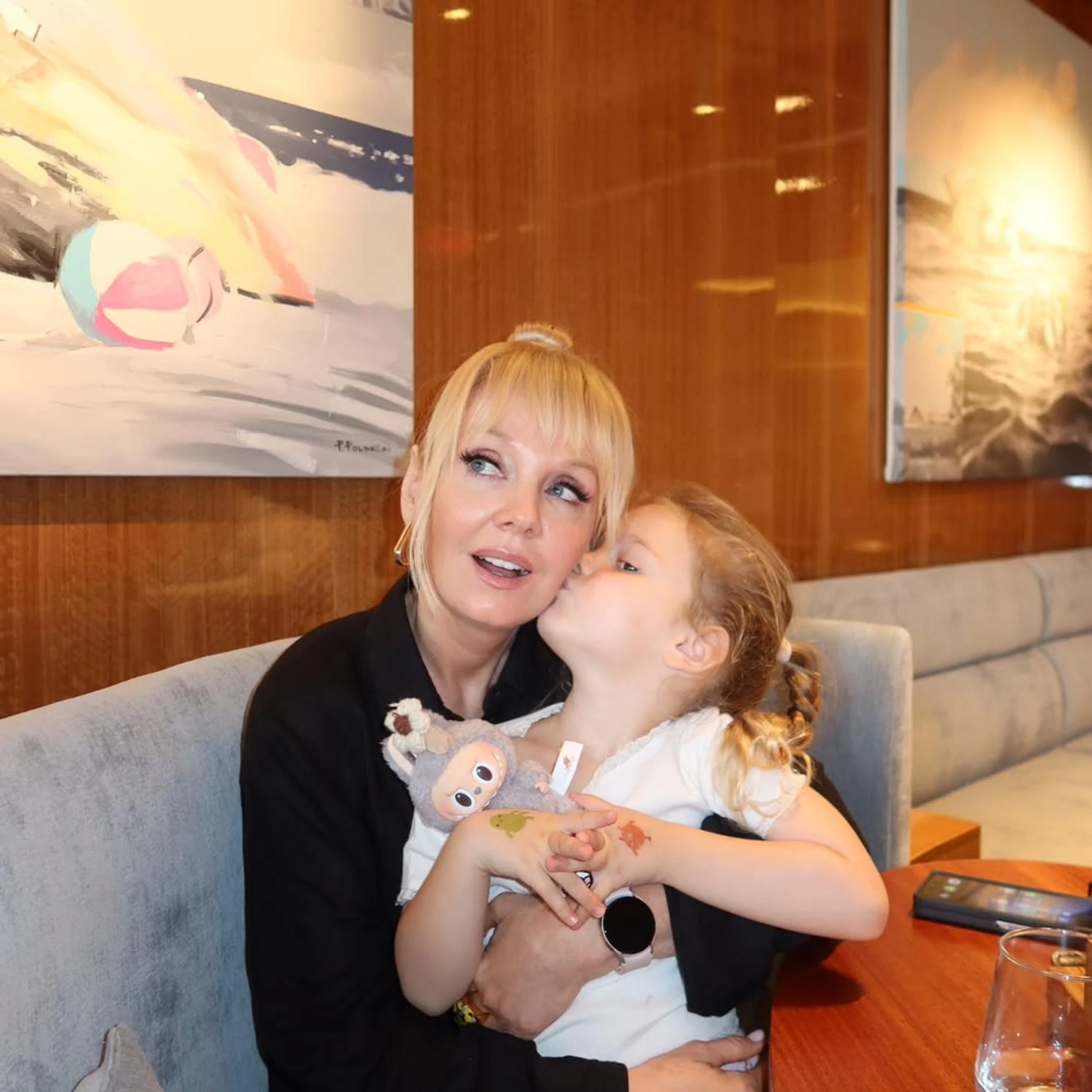 Валерия с внучкой Селин. Фото: Инстаграм* @valeriya