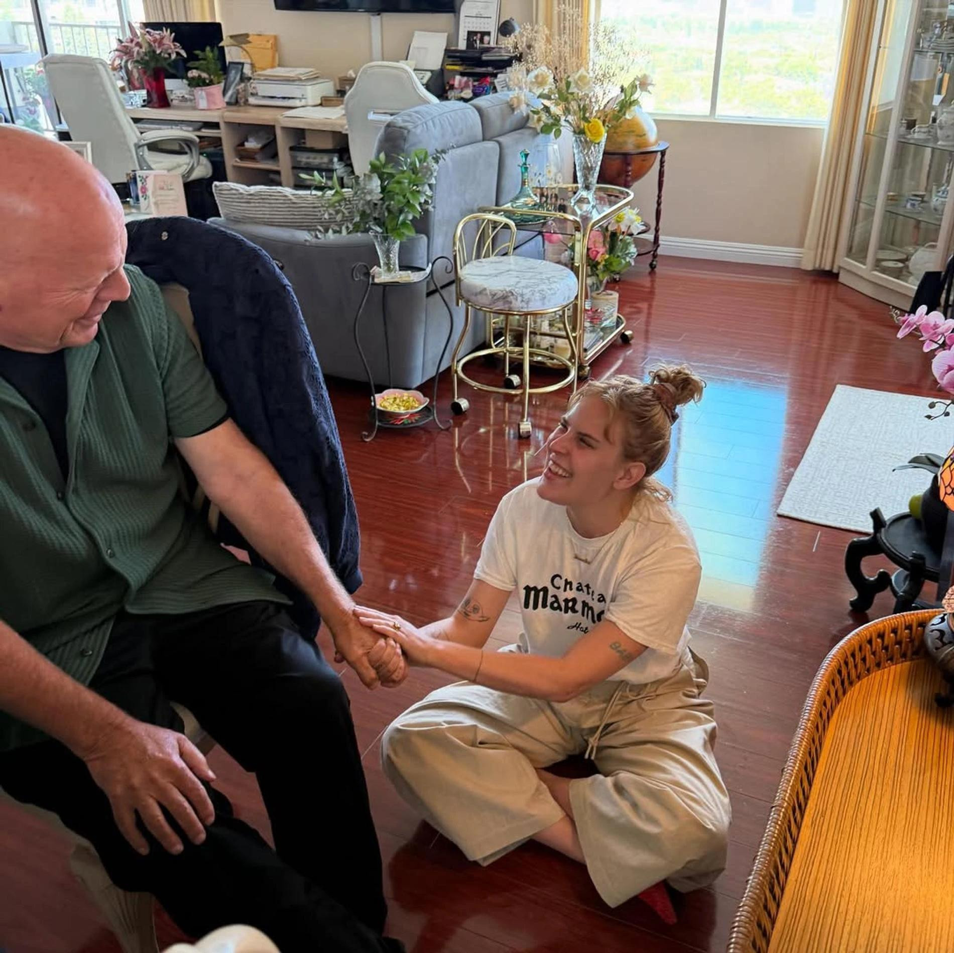 С дочкой Таллулой. Фото: Инстаграм (запрещен в РФ) @buuski