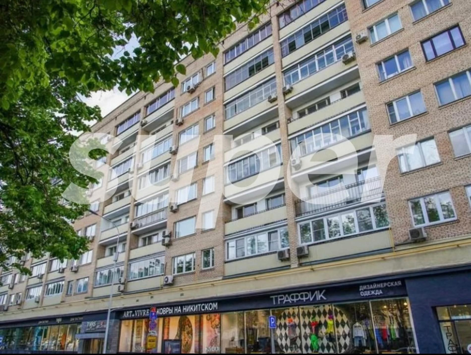 Квартира на Никитском бульваре. Фото: Mosr.ru 