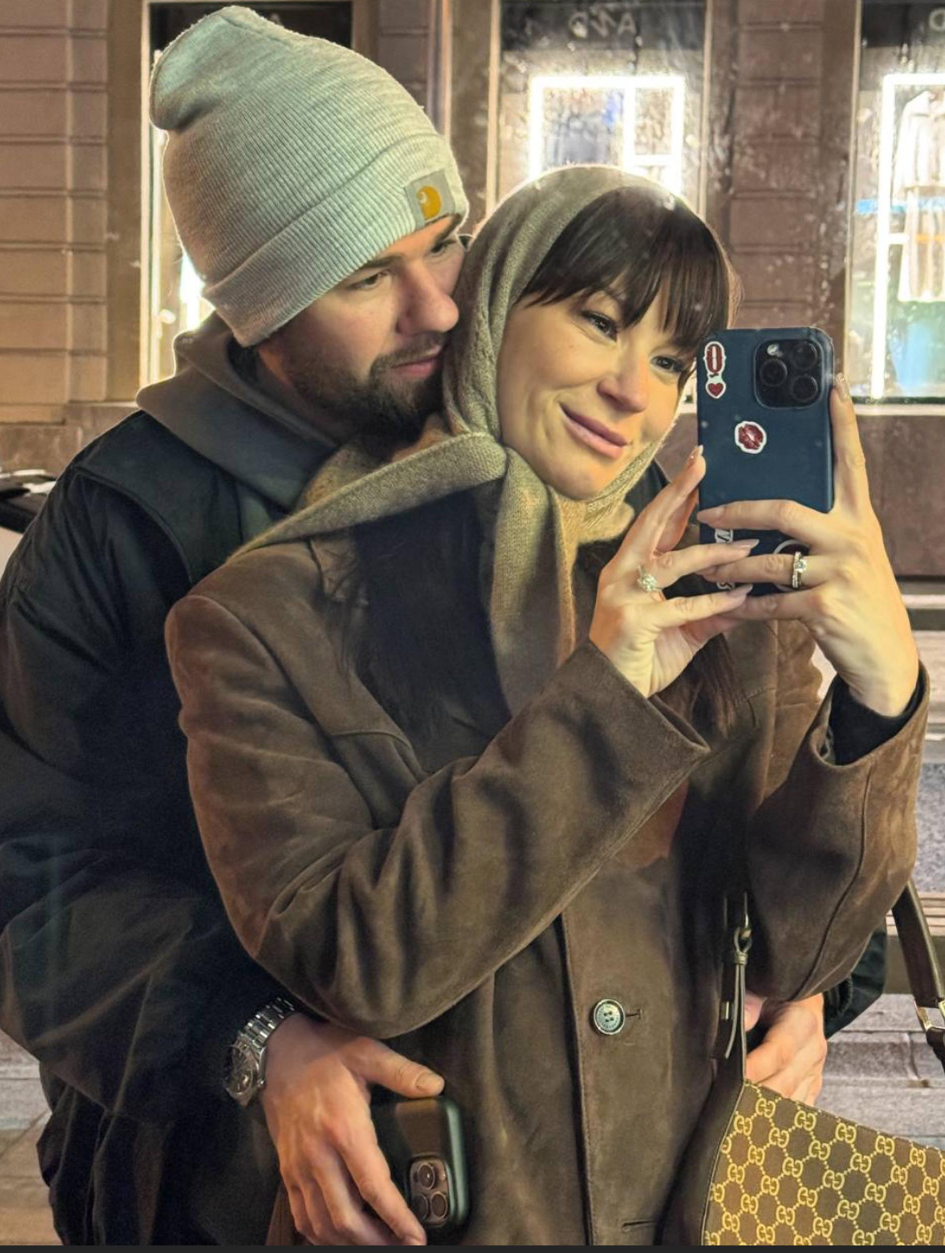 Ида Галич и Олег Ледвич. Фото: Telegram @t.me/GALICH_onok