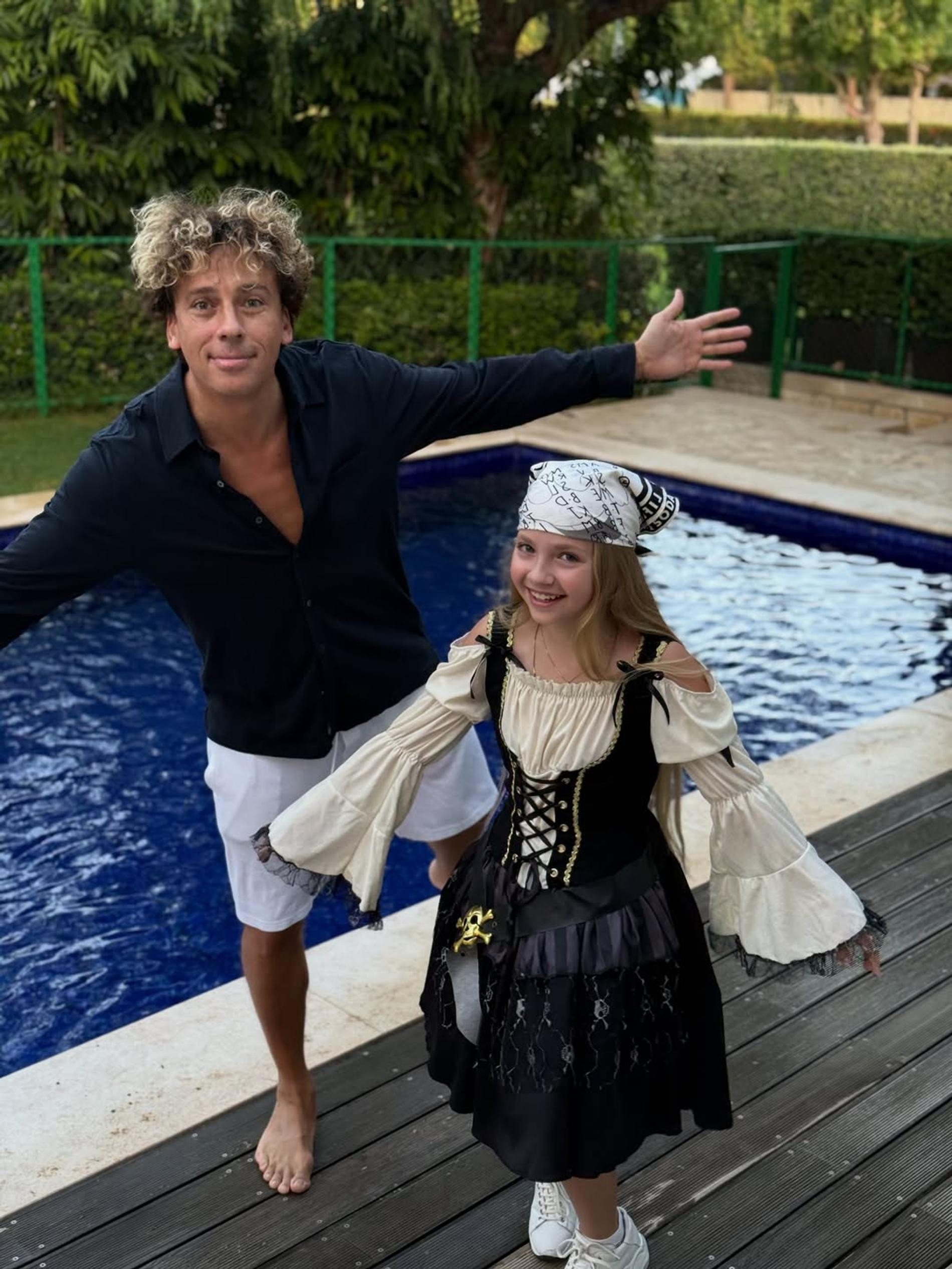 Максим Галкин* (признан иноагентом) с доченью. Фото: Инстаграм (запрещён в РФ) @maxgalkinru