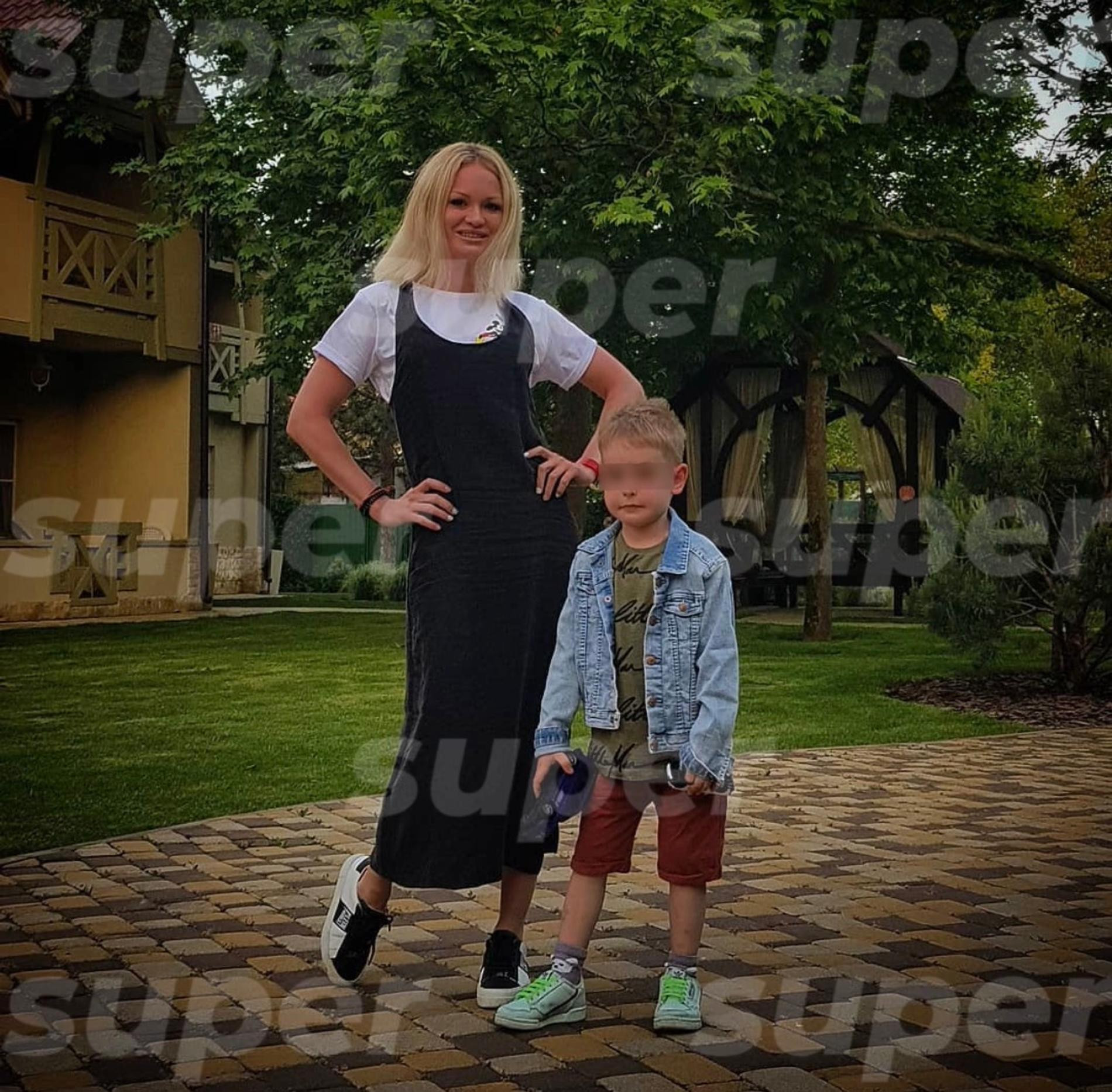 Предполагаемая любовница Аскольда Запашного Диана Таланина с сыном Аскольдом. Фото: Инстаграм (запрещён в РФ) героини материала