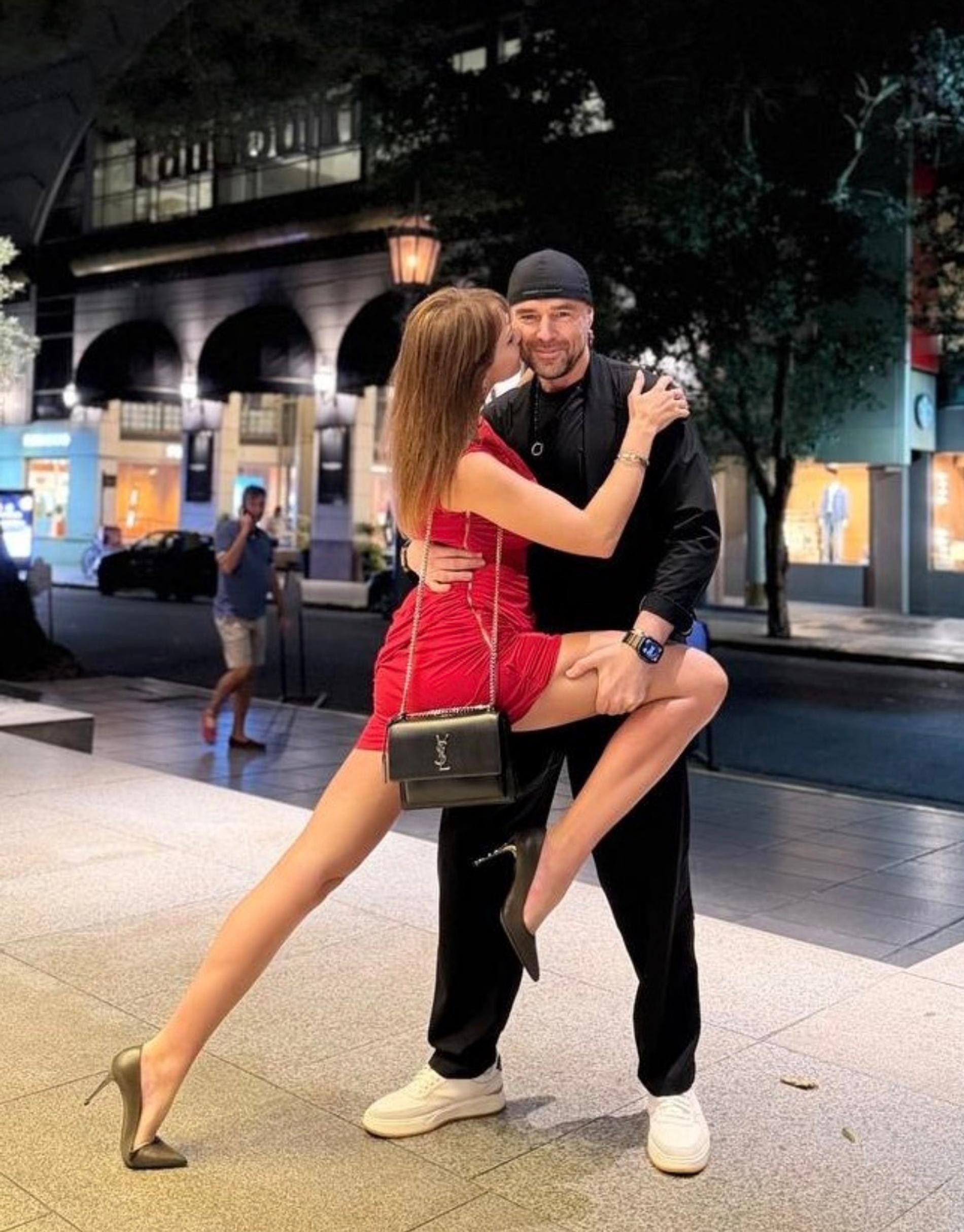 Полина Диброва и Роман Товстик. Фото: Instagram (Запрещён в РФ) @polinadibrova