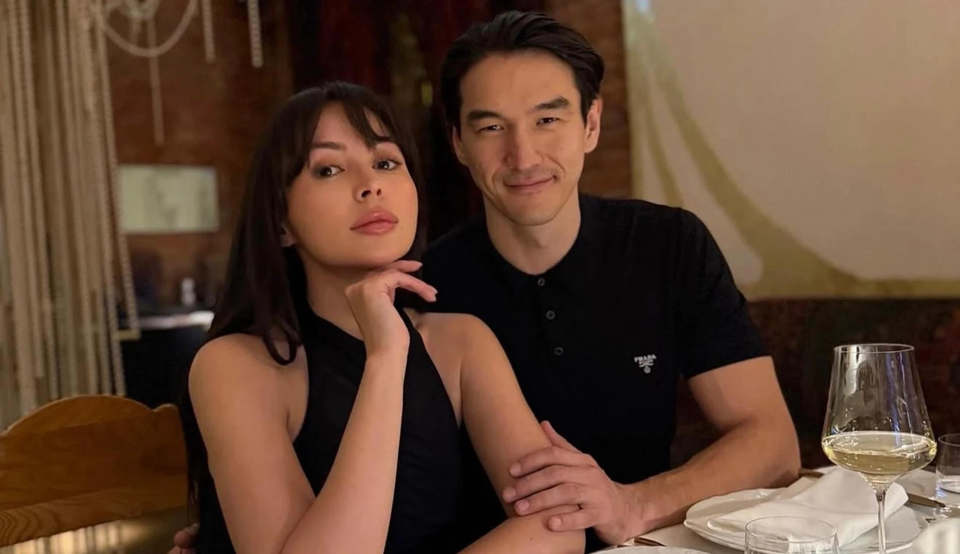 Нурлан Сабуров с супругой. Фото: Instagram (Запрещён в РФ) @saburova_diana