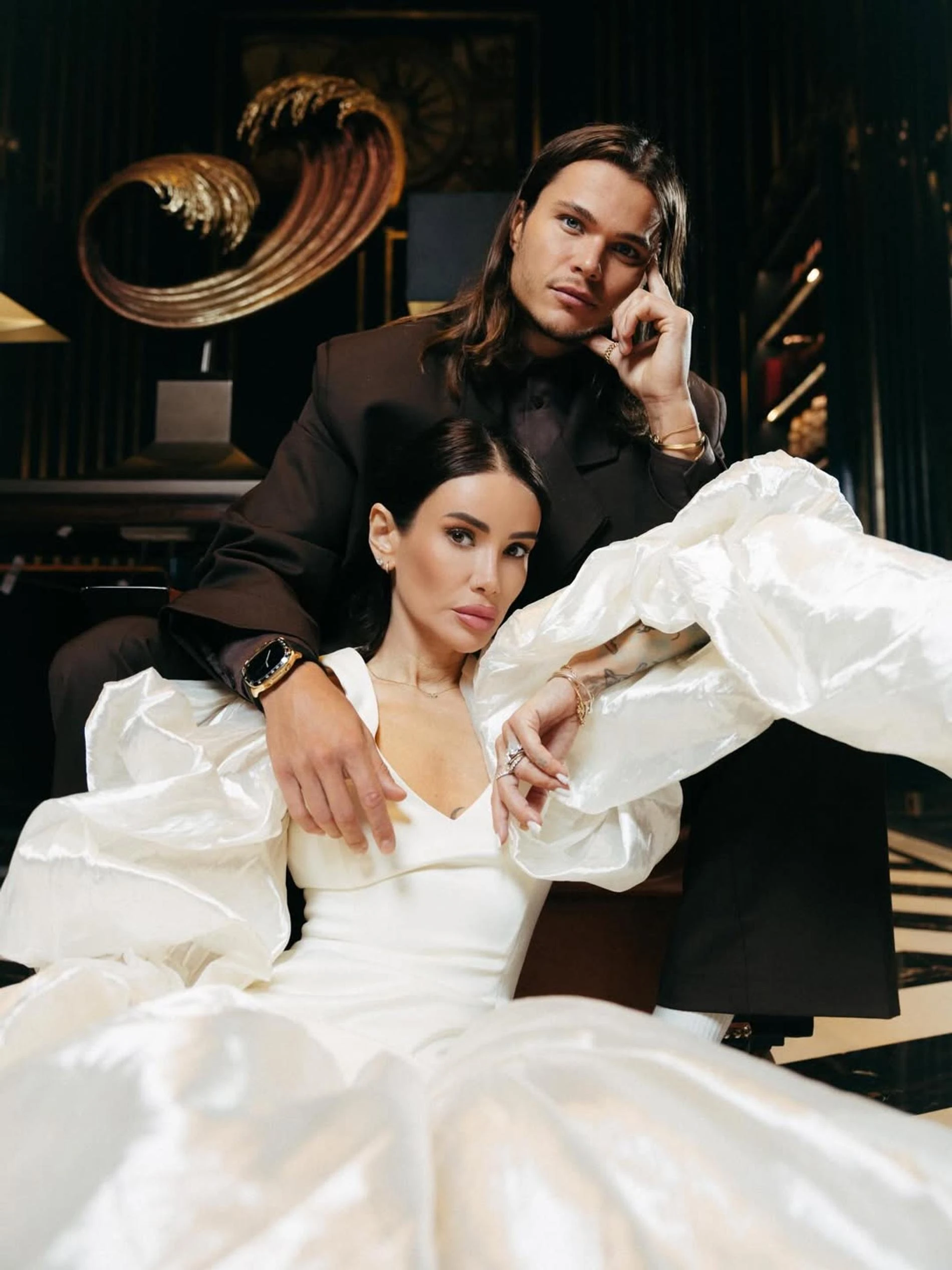 Степан Кузьменко и Айза-Лилуна Ай. Фото: Инстаграм (запрещён в РФ) @aizalovesam