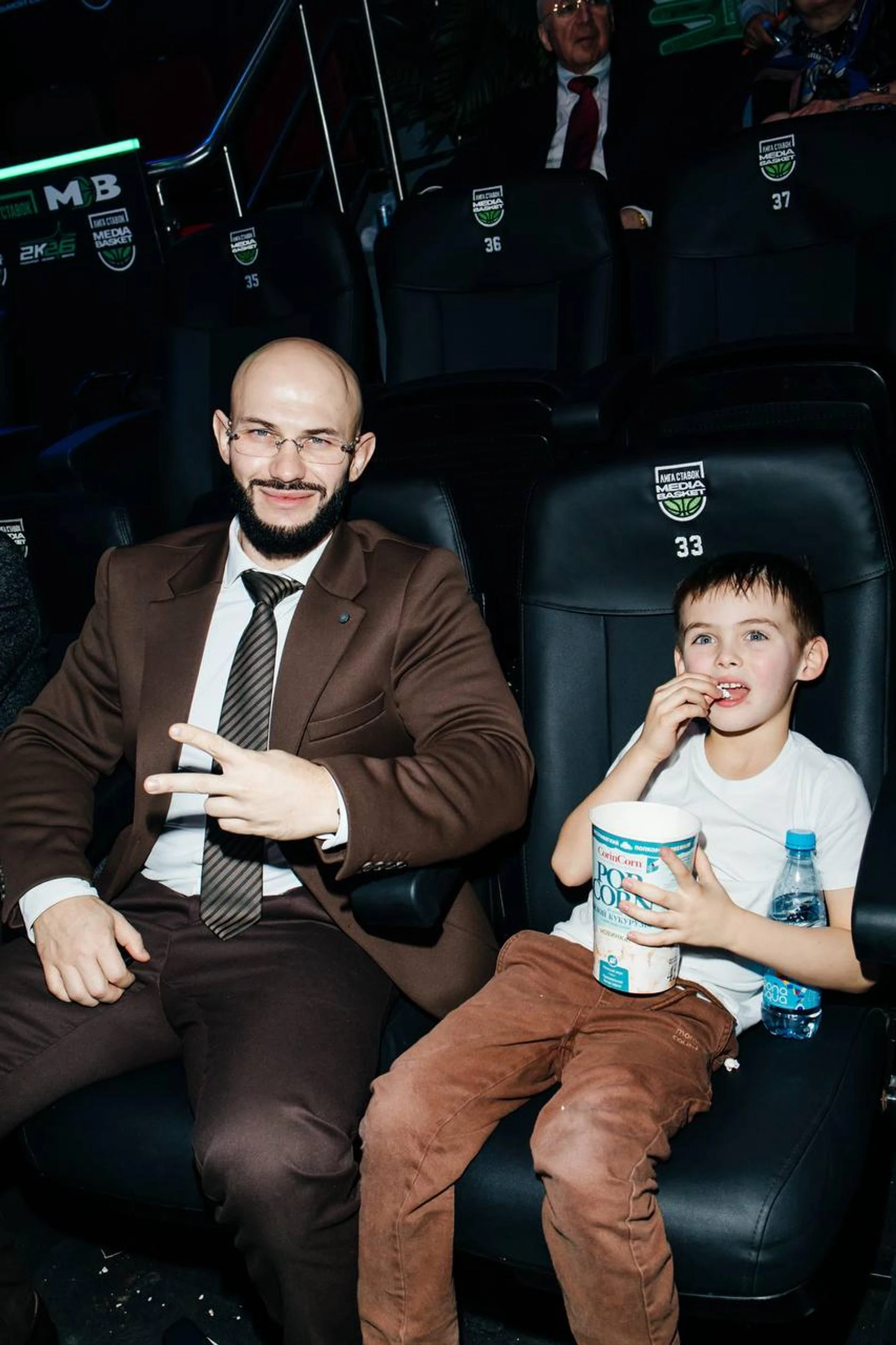 Джиган с сыном. Фото: ТГ-канал @geegunchill