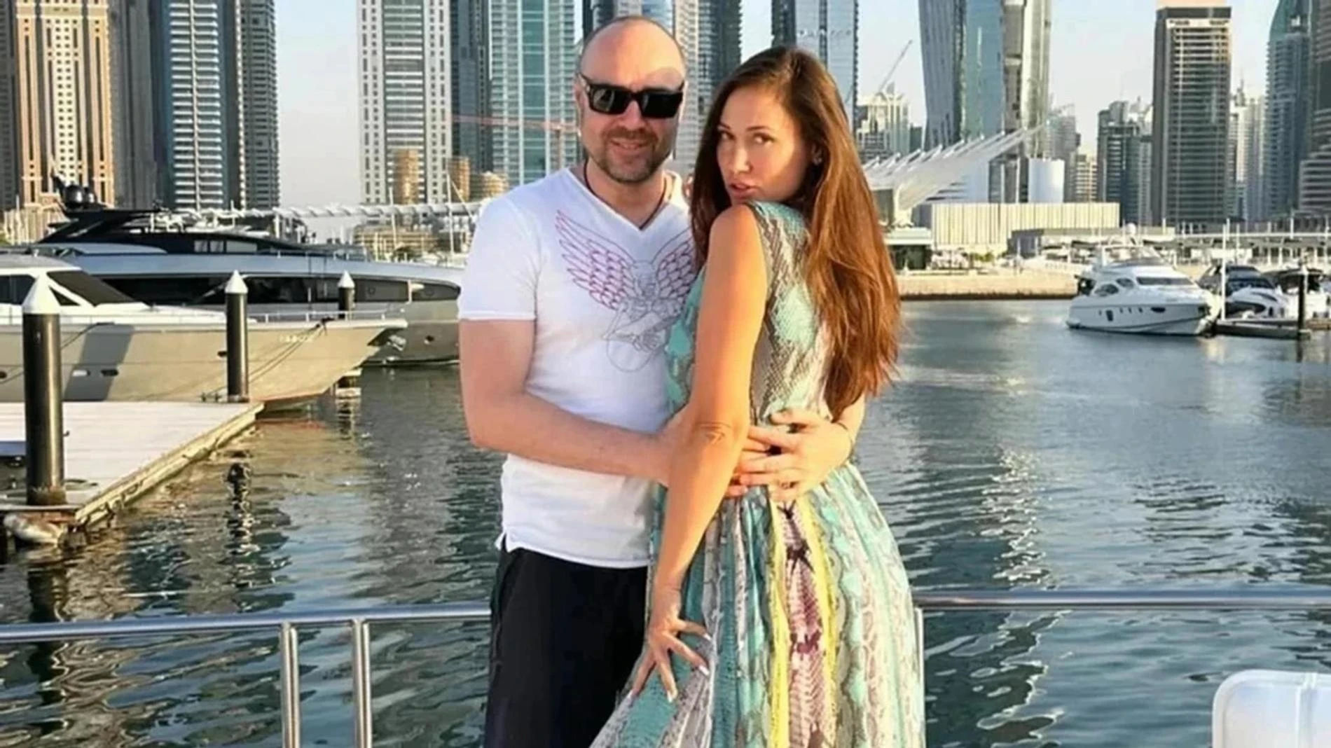 Роман и Елена Товстик. Фото: Инстаграм (запрещён в РФ) @elenatovstik